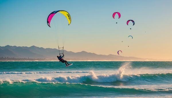 Le kitesurf séduit les passionnés de glisse