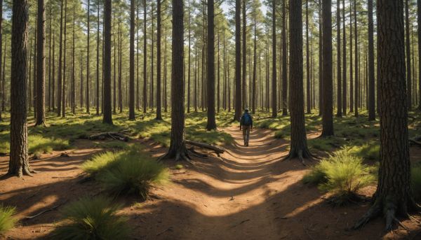 Randonner dans le parc naturel régional des Landes