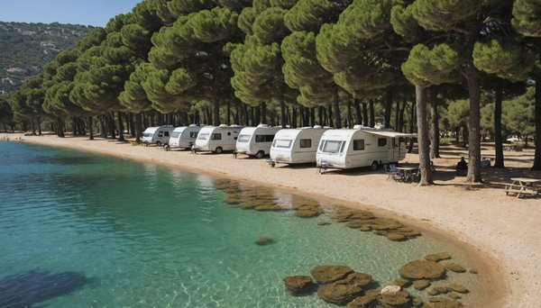 Les plus beaux campings avec lagon dans le sud de la france